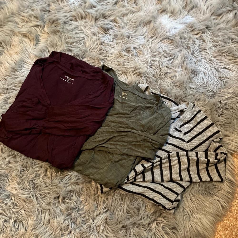 Motherhood Maternity Long Sleeve Bundle